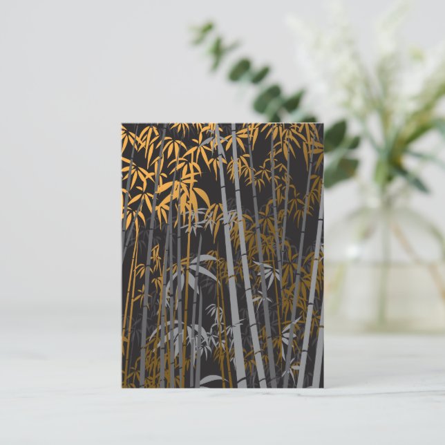 Bamboo 4 postcard (Standing Front)