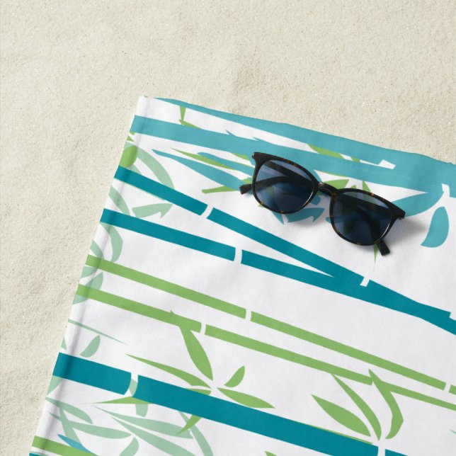 Bamboo 6 beach towel (In Situ)
