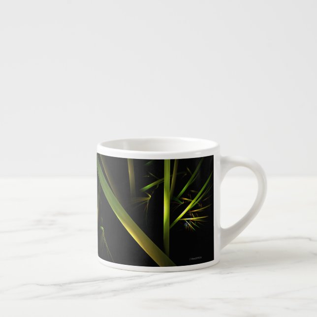 Bamboo Abstract Espresso Cup (Right)