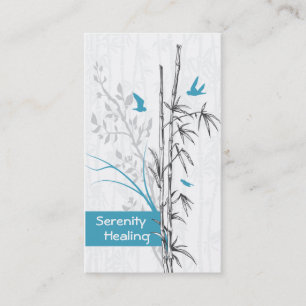 bamboo and bluebirds business cards