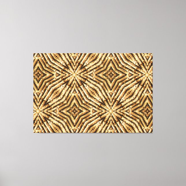 Bamboo Art 2A Wrapped Canvas (Front)