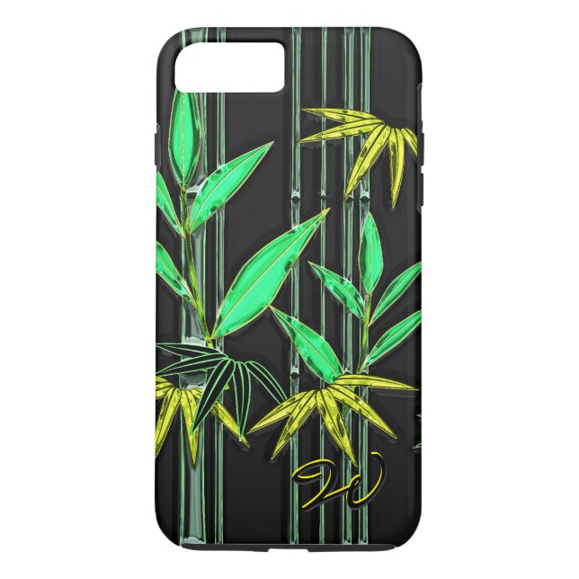 Bamboo Art 3 Case-Mate iPhone Case (Back)