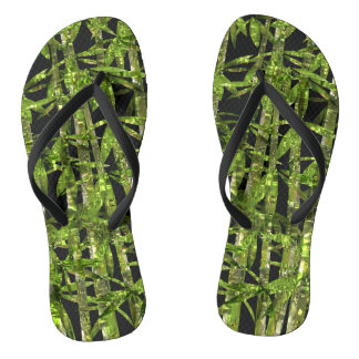 Bamboo Art 4 Flip Flops