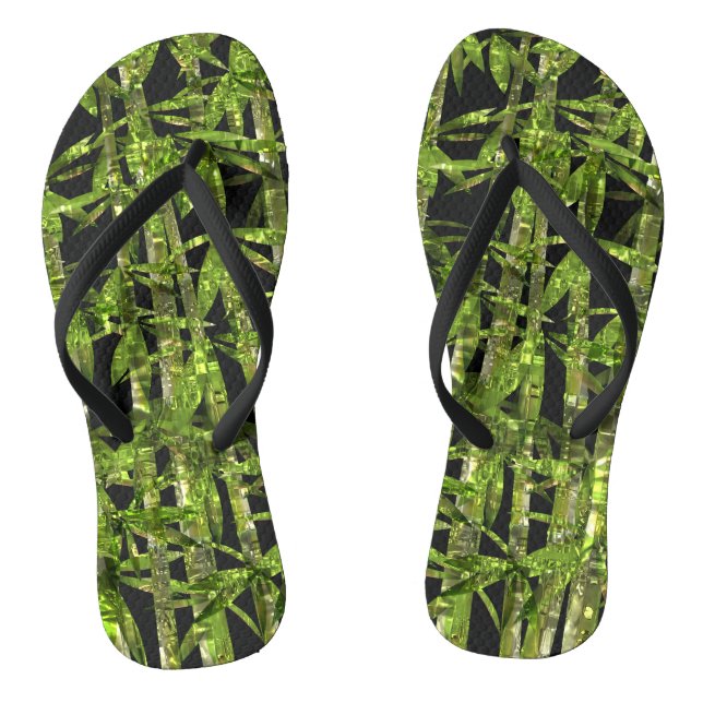 Bamboo Art 4 Flip Flops (Footbed)