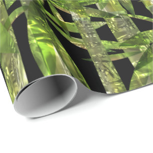 Bamboo Art 4 Wrapping Paper