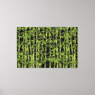Bamboo Art 4A Canvas Print