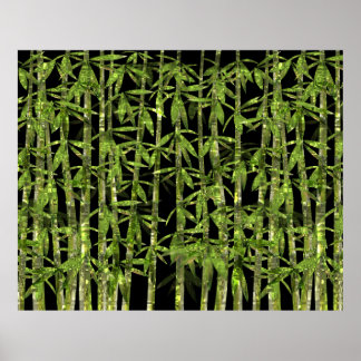 Bamboo Art 4A Poster