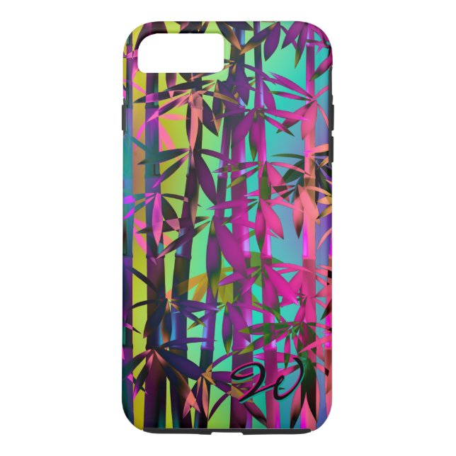 Bamboo Art 5 Case-Mate iPhone Case (Back)