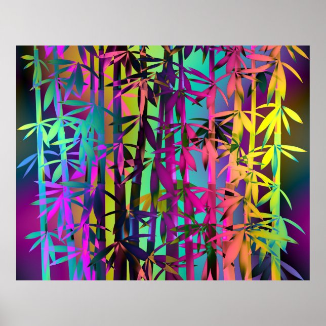Bamboo Art 5 Poster (Front)