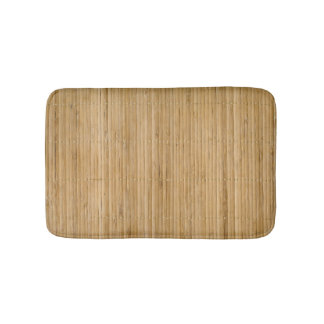 Bamboo bath mat