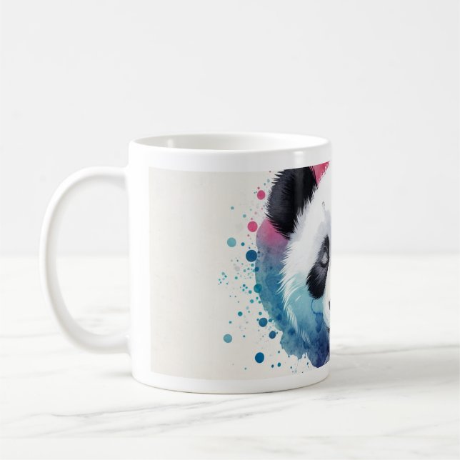 Bamboo Bliss: Adorable Panda Mug for Nature Lovers (Left)