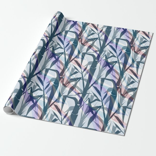Bamboo branches. wrapping paper (Unrolled)
