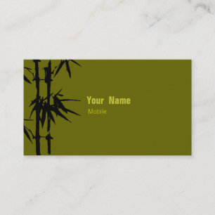 Bamboo Business Card