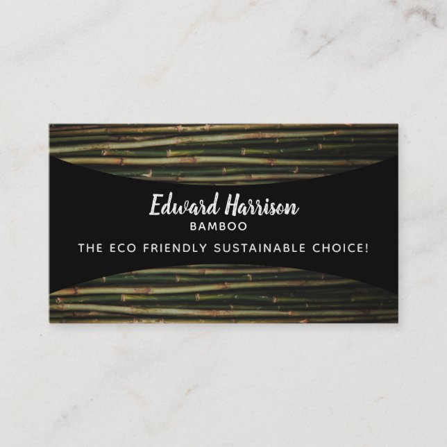 Bamboo Business Cards (Front)