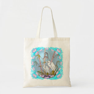 Bamboo Cranes  Tote Bag