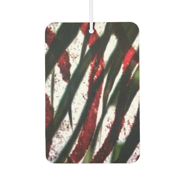 Bamboo Crossing         Car Air Freshener (Front)