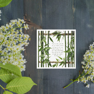 Bamboo Customisable Bibe Verse Custom Holiday Card