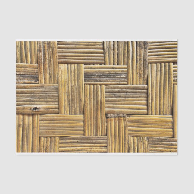 Bamboo Decoupage 25 Background Tissue Paper (Front)