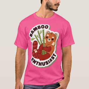 Bamboo Enthusiast Red Panda T-Shirt