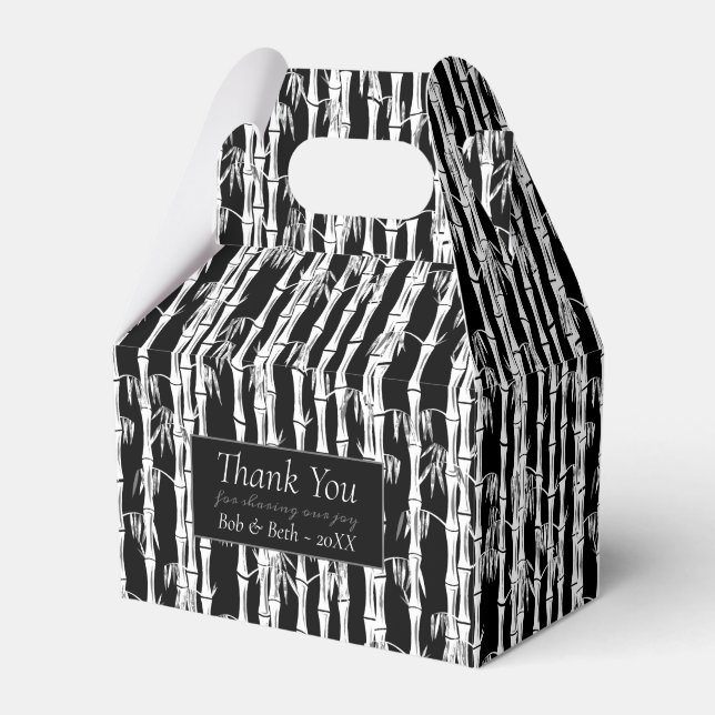 Bamboo Favour Box (Front Side)