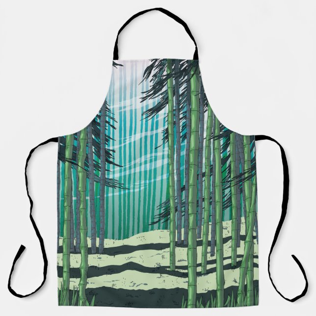 Bamboo Forest Apron (Front)