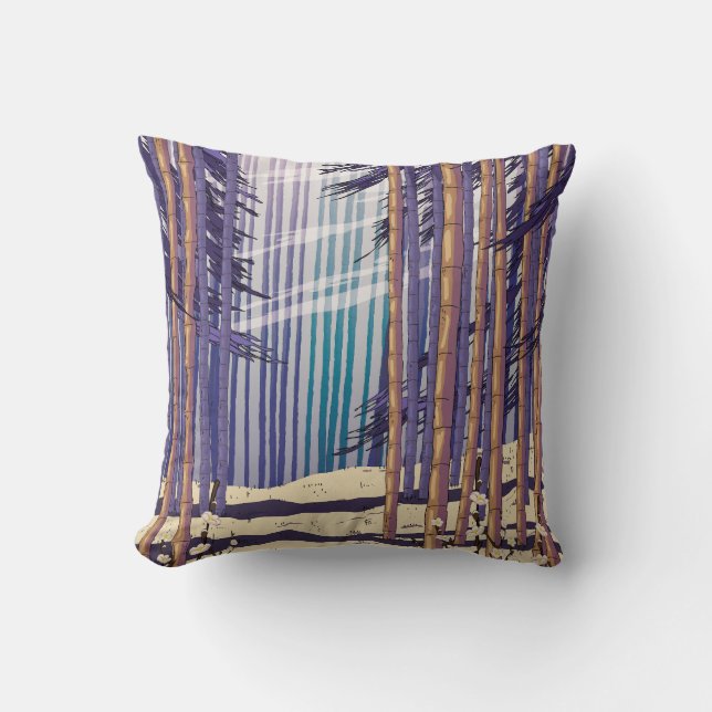 Bamboo Forest Cushion (Front)