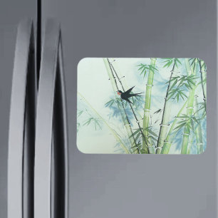 Bamboo Forest - green Magnet