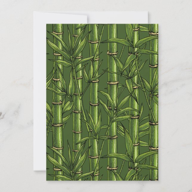 Bamboo forest in green (Front)