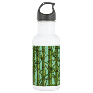 Bamboo forest in green 532 ml water bottle