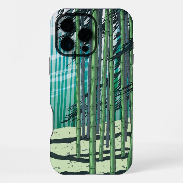 Bamboo Forest iPhone Case (Back)