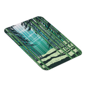 Bamboo Forest Magnet