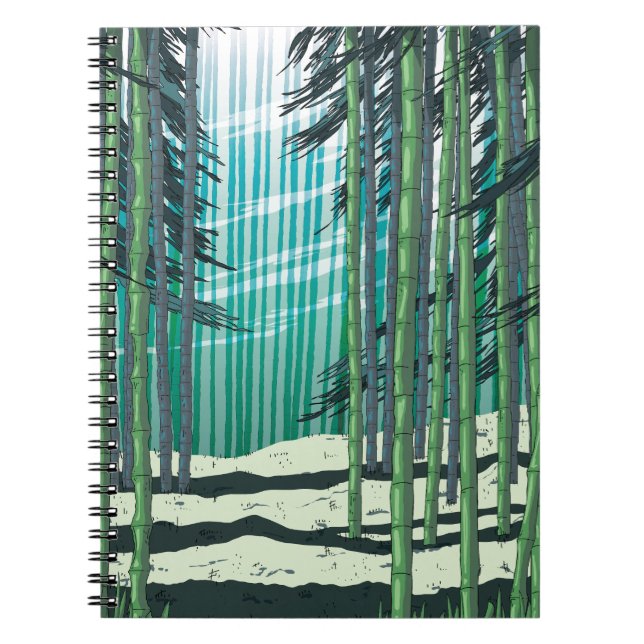 Bamboo Forest Notebook (Front)