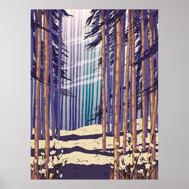 Bamboo Forest Poster (Front)