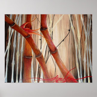 Bamboo Forest Poster