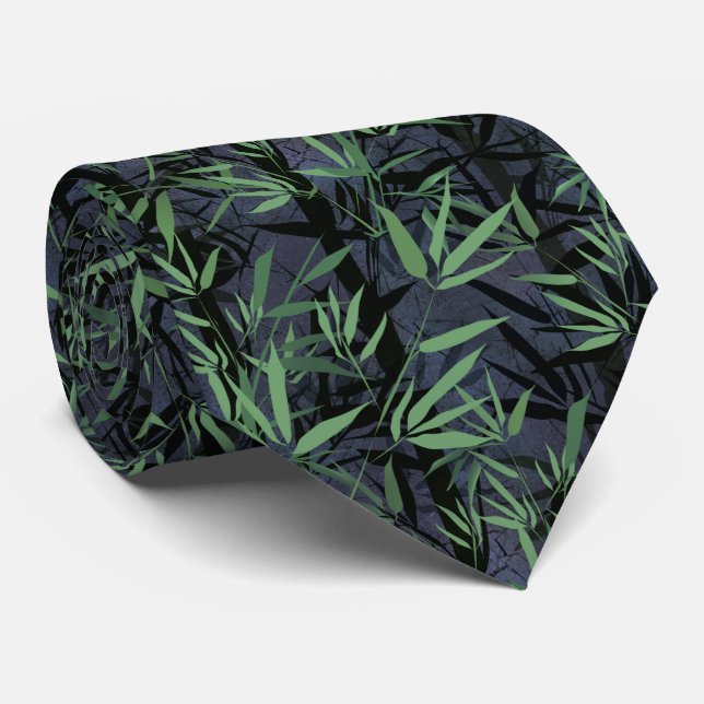 Bamboo forest. tie (Rolled)