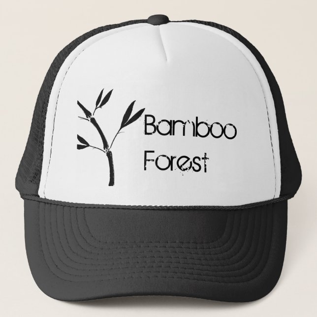 Bamboo Forest Trucker Hat (Front)