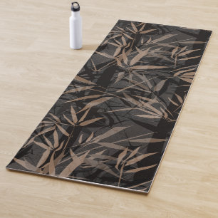 Bamboo forest. yoga mat