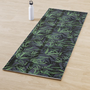 Bamboo forest. yoga mat