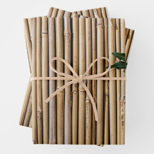 Bamboo  Gift Wrap - 3 Sheets - HAMbyWG