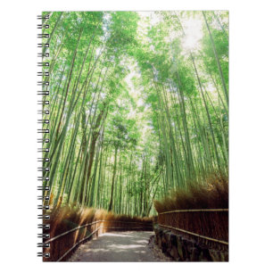 Bamboo Grove Arashiyama, Kyoto, Japan Notebook