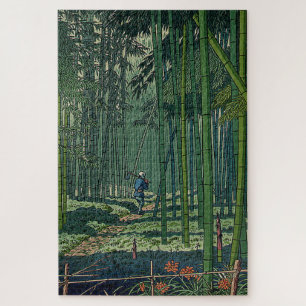 Bamboo Grove of Saga Fujishima Takeji  Jigsaw Puzzle