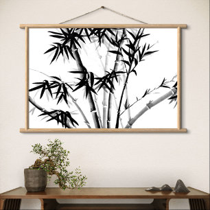 Bamboo  hanging tapestry