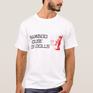 Bamboo House of Dolls Men’s Black T-shirt