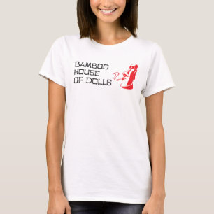 Bamboo House of Dolls Women’s White T-shirt