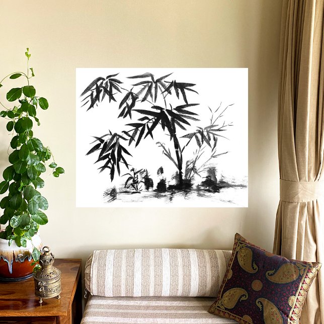 Bamboo in Water Photo Print (Creator Uploaded)
