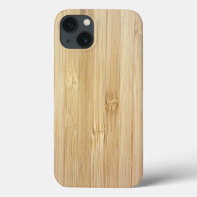Bamboo-Look Case-Mate iPhone Case (Back)