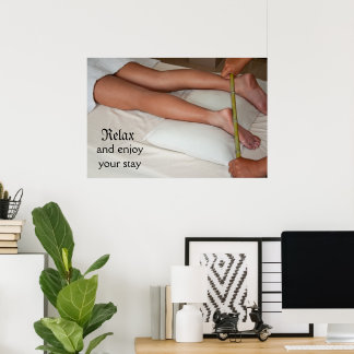 Bamboo Massage Poster