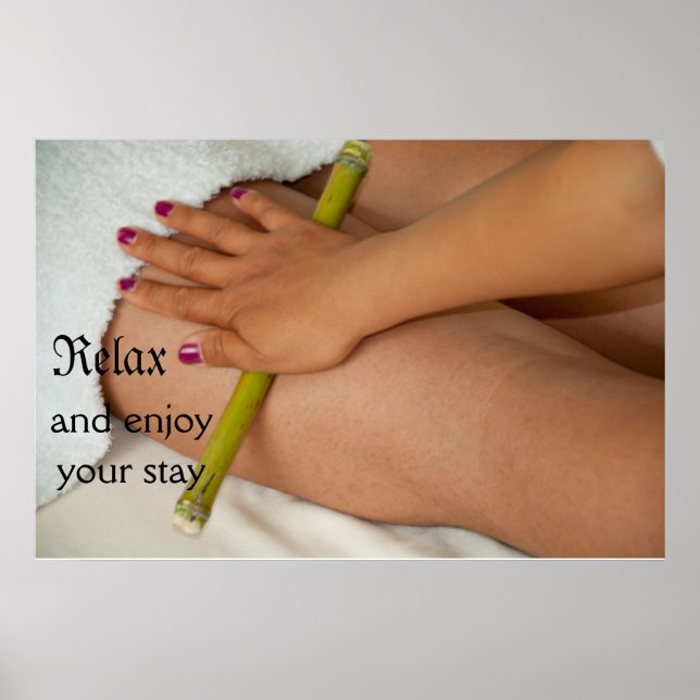 Bamboo Massage Poster (Front)