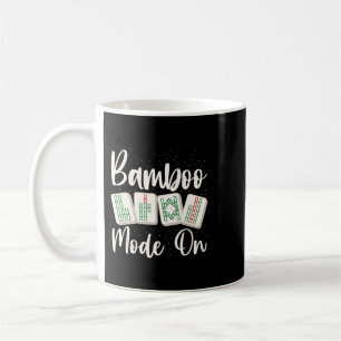 Bamboo Mode On Design for a Mahjong Nerd Coffee Mug