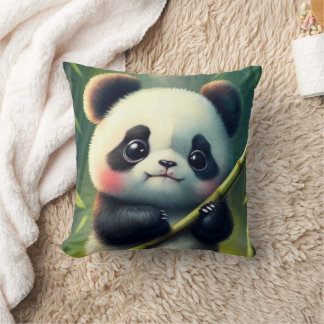 Bamboo Panda (2 sided) : Cushion